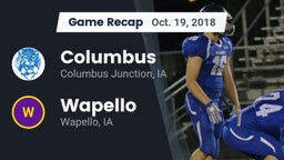 Recap: Columbus  vs. Wapello  2018