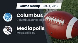 Recap: Columbus  vs. Mediapolis  2019