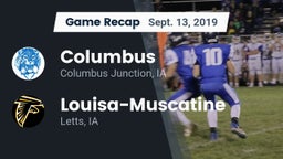 Recap: Columbus  vs. Louisa-Muscatine  2019