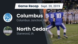 Recap: Columbus  vs. North Cedar  2019