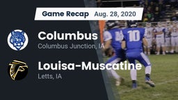 Recap: Columbus  vs. Louisa-Muscatine  2020