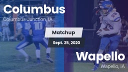 Matchup: Columbus vs. Wapello  2020