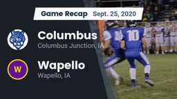 Recap: Columbus  vs. Wapello  2020