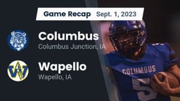 Recap: Columbus  vs. Wapello  2023