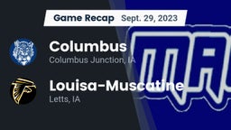 Recap: Columbus  vs. Louisa-Muscatine  2023