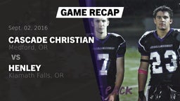 Recap: Cascade Christian  vs. Henley  2016
