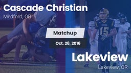 Matchup: Cascade Christian vs. Lakeview  2016