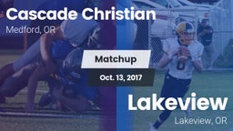 Matchup: Cascade Christian vs. Lakeview  2017