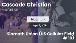 Matchup: Cascade Christian vs. Klamath Union (US Cellular Field # 10) 2018