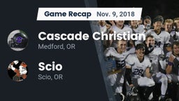Recap: Cascade Christian  vs. Scio  2018