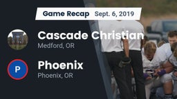 Recap: Cascade Christian  vs. Phoenix  2019