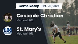 Recap: Cascade Christian  vs. St. Mary's  2023