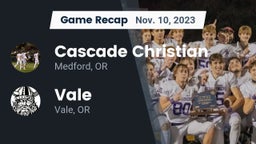 Recap: Cascade Christian  vs. Vale  2023