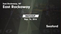 Matchup: East Rockaway vs. Seaford 2016