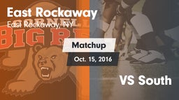 Matchup: East Rockaway vs. VS South 2016