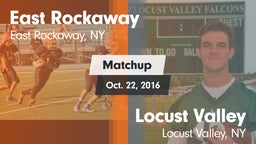 Matchup: East Rockaway vs. Locust Valley  2016