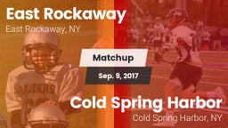 Matchup: East Rockaway vs. Cold Spring Harbor  2017