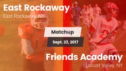 Matchup: East Rockaway vs. Friends Academy  2017