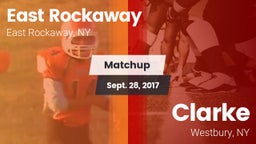 Matchup: East Rockaway vs. Clarke  2017