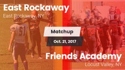 Matchup: East Rockaway vs. Friends Academy  2017