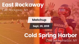 Matchup: East Rockaway vs. Cold Spring Harbor  2018