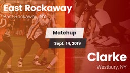 Matchup: East Rockaway vs. Clarke  2019