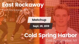 Matchup: East Rockaway vs. Cold Spring Harbor  2019