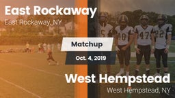 Matchup: East Rockaway vs. West Hempstead  2019