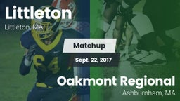 Matchup: Littleton vs. Oakmont Regional  2017