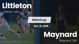 Matchup: Littleton vs. Maynard  2018