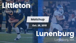Matchup: Littleton vs. Lunenburg  2018