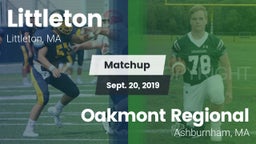 Matchup: Littleton vs. Oakmont Regional  2019
