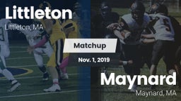 Matchup: Littleton vs. Maynard  2019