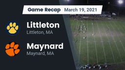 Recap: Littleton  vs. Maynard  2021