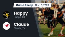 Recap: Happy  vs. Claude  2023