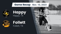 Recap: Happy  vs. Follett  2023