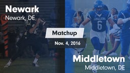 Matchup: Newark vs. Middletown  2016