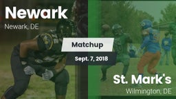 Matchup: Newark vs. St. Mark's  2018