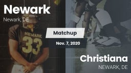 Matchup: Newark vs. Christiana  2020