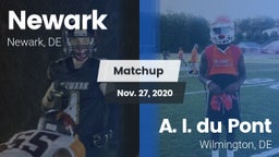 Matchup: Newark vs. A. I. du Pont  2020