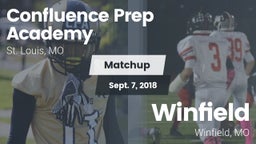 Matchup: Confluence Prep Acad vs. Winfield  2018