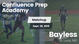 Matchup: Confluence Prep Acad vs. Bayless  2018