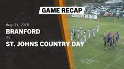 Recap: Branford  vs. St. Johns Country Day  2015