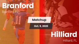 Matchup: Branford vs. Hilliard  2020