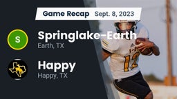 Recap: Springlake-Earth  vs. Happy  2023