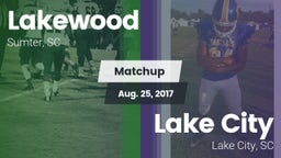 Matchup: Lakewood vs. Lake City  2017
