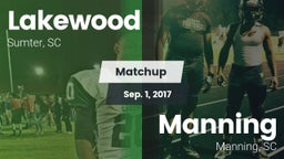 Matchup: Lakewood vs. Manning  2017