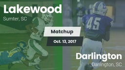 Matchup: Lakewood vs. Darlington  2017