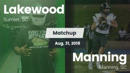 Matchup: Lakewood vs. Manning  2018