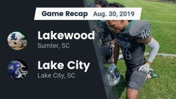 Recap: Lakewood  vs. Lake City  2019